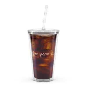 i give good hug™ - Clear Plastic Tumbler